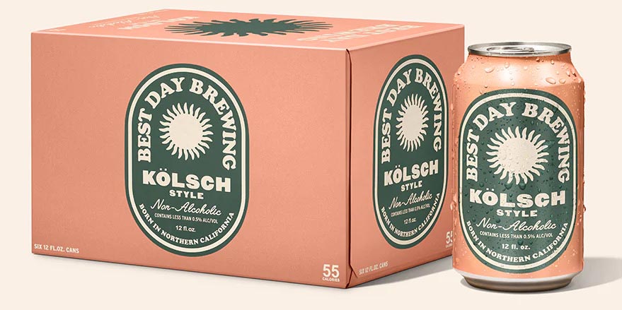 Best Day Brewing Kolsch Non Alcoholic Beer Review